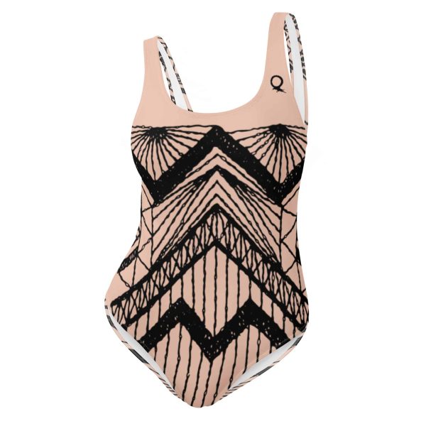 HC One-Piece Swimsuit Lace Skin