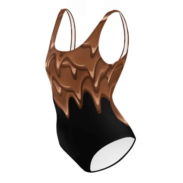 HC One-Piece Swimsuit Melted Choco - Image 3