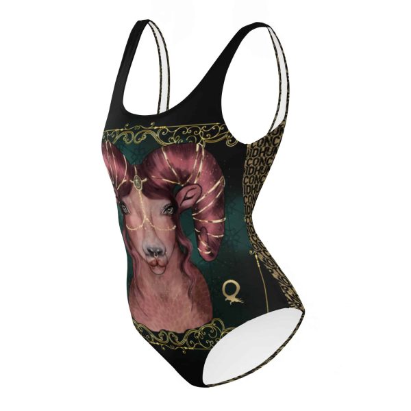 HC One-Piece Swimsuit Aries Gold - Image 3