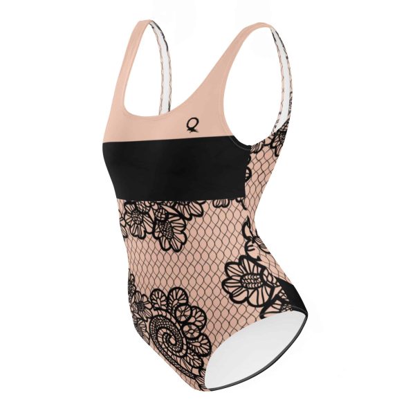 HC One-Piece Swimsuit Tribal Lace Skin - Image 3