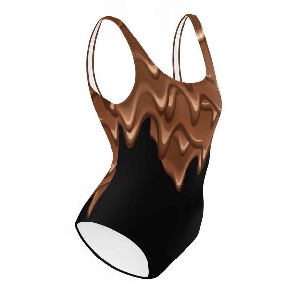 HC One-Piece Swimsuit Melted Choco - Image 2