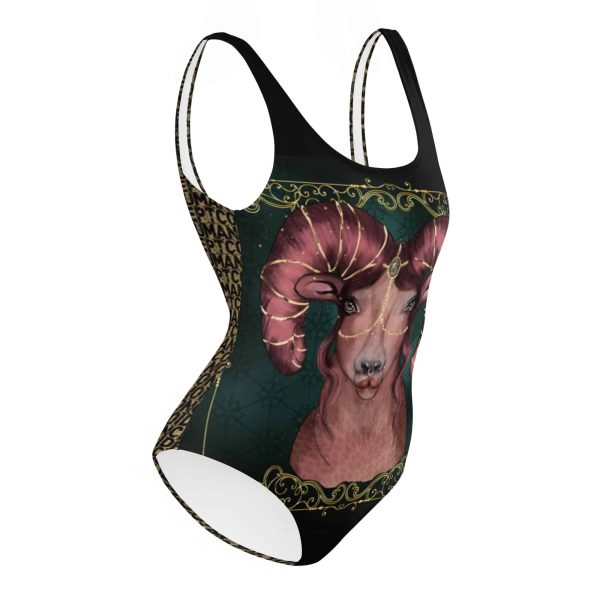 HC One-Piece Swimsuit Aries Gold - Image 2