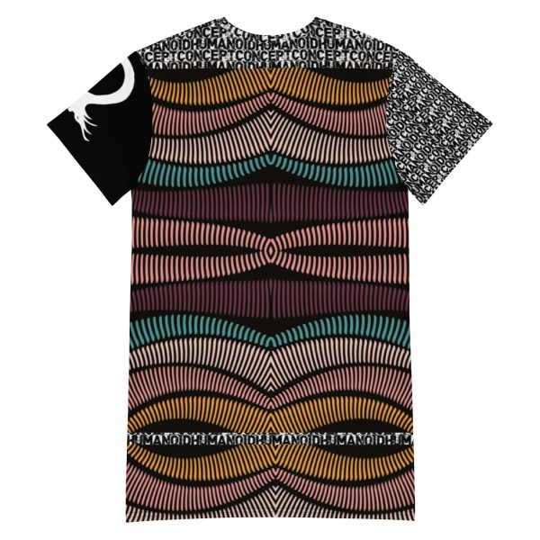 HC T-Shirt Dress Tribal Lines - Image 2