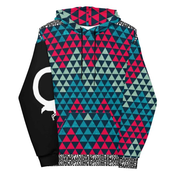 HC Unisex Hoodie Zig Zag Triangles