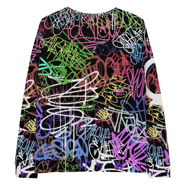 HC Unisex Sweatshirt Colorful Graffiti - Image 2