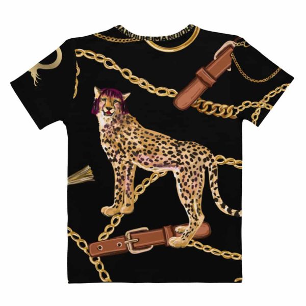 HC Women’s T-Shirt Tiger Leashes - Image 2