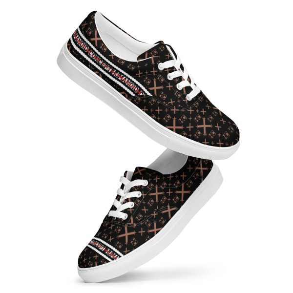 HC Unisex Sneakers Pattern Black - Image 4