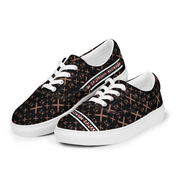 HC Unisex Sneakers Pattern Black