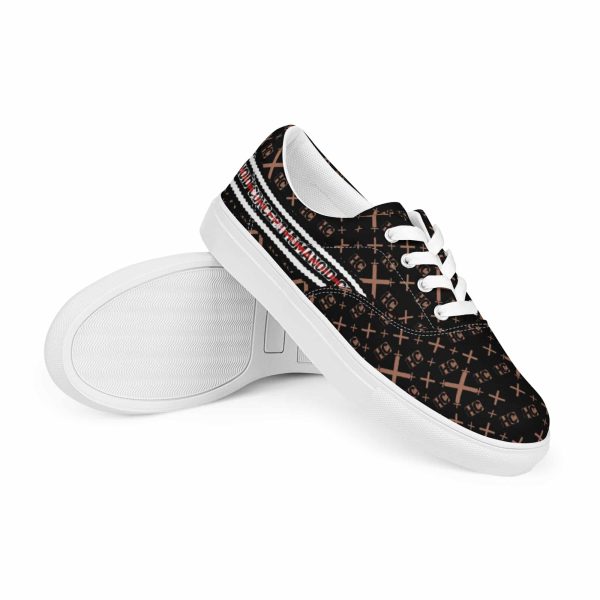 HC Unisex Sneakers Pattern Black - Image 3