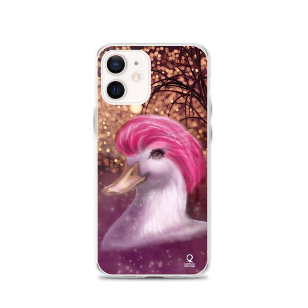 iPhone Case Pink Duck In The Lake - Image 8