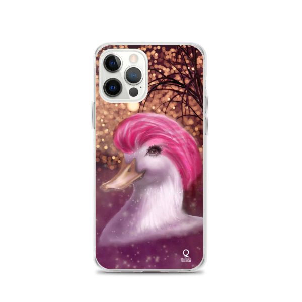 iPhone Case Pink Duck In The Lake - Image 12