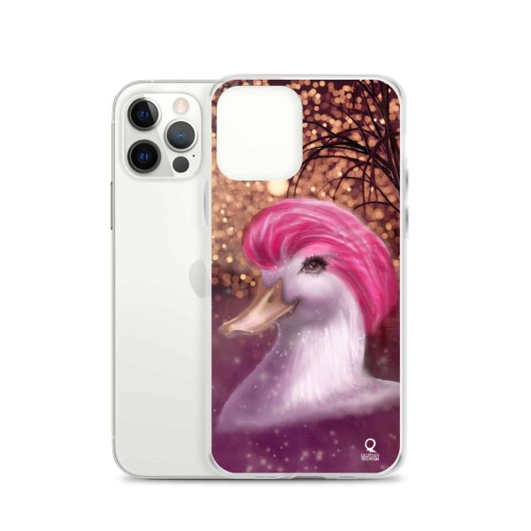 iPhone Case Pink Duck In The Lake - Image 13