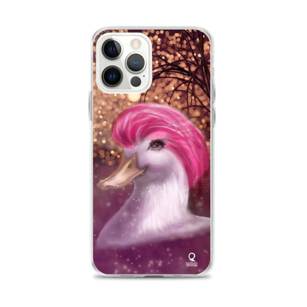 iPhone Case Pink Duck In The Lake - Image 14