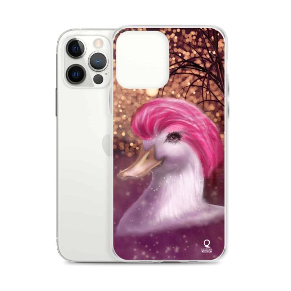 iPhone Case Pink Duck In The Lake - Image 15