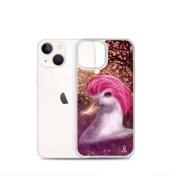 iPhone Case Pink Duck In The Lake - Image 21