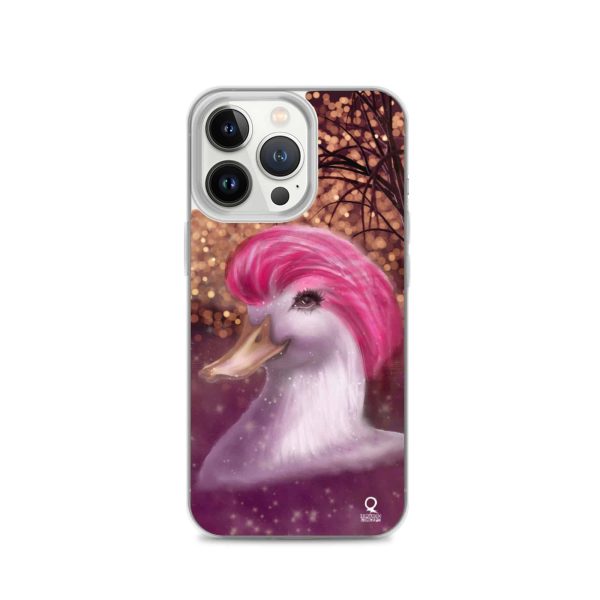 iPhone Case Pink Duck In The Lake - Image 23