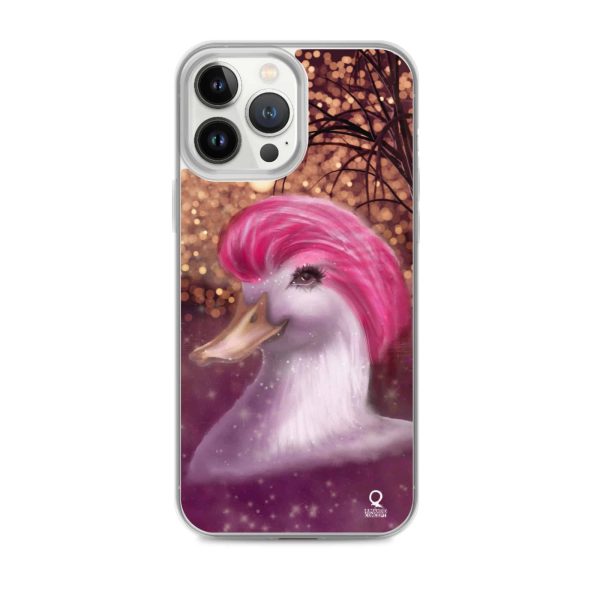 iPhone Case Pink Duck In The Lake