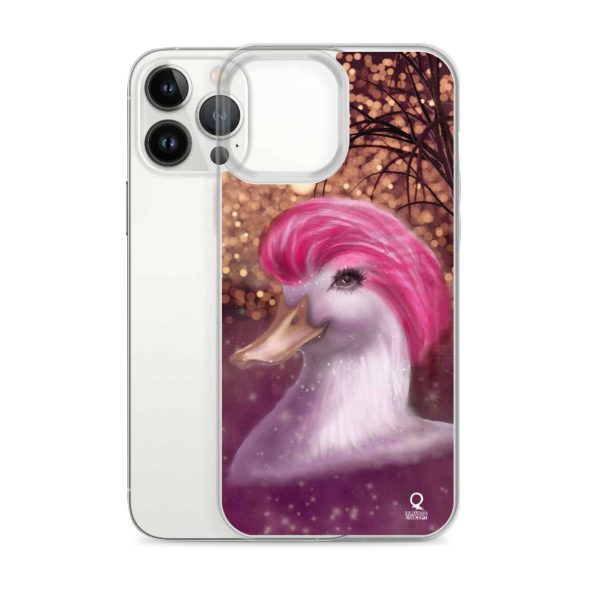 iPhone Case Pink Duck In The Lake - Image 22