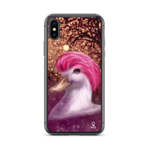 iPhone Case Pink Duck In The Lake - Image 29