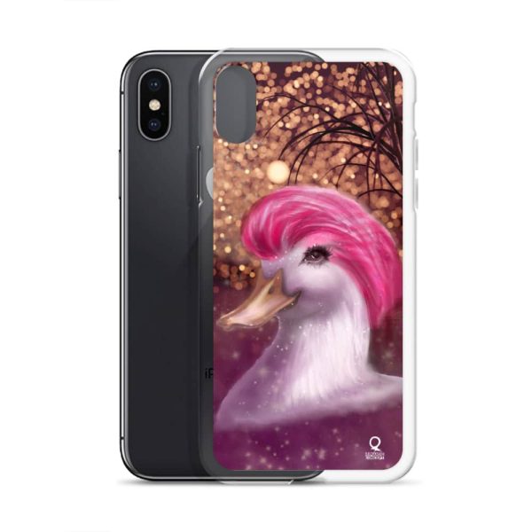 iPhone Case Pink Duck In The Lake - Image 30