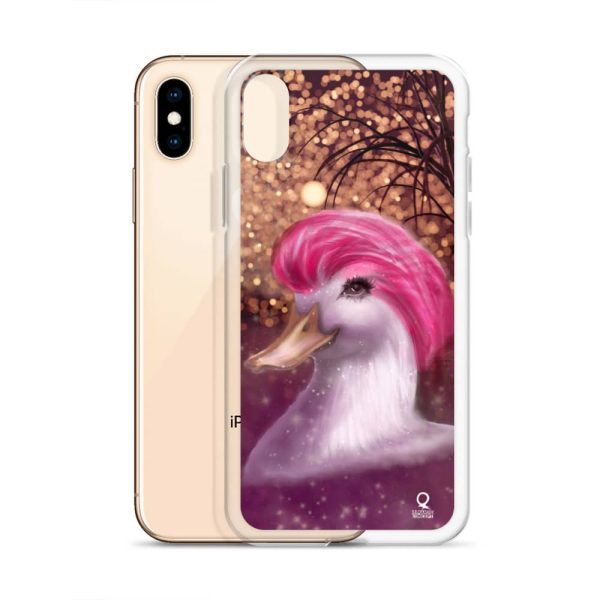 iPhone Case Pink Duck In The Lake - Image 32