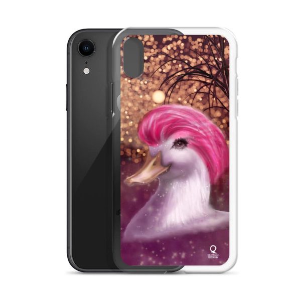 iPhone Case Pink Duck In The Lake - Image 34