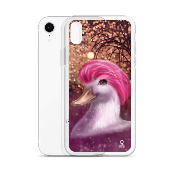 iPhone Case Pink Duck In The Lake - Image 36