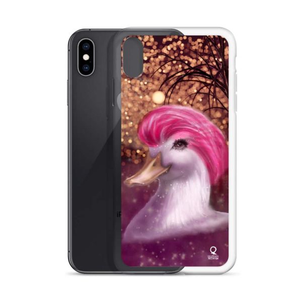 iPhone Case Pink Duck In The Lake - Image 38