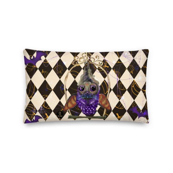 HC Premium Pillow Purple Royal Bat - Image 4