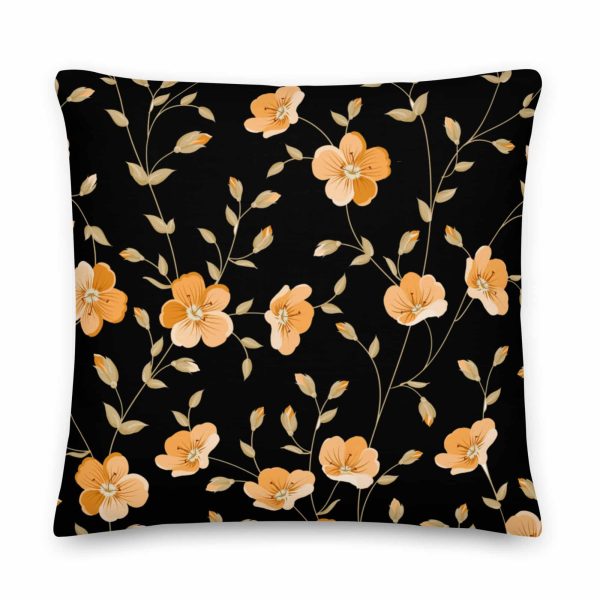 HC Premium Pillow Rabbit With Orange Flowers - Image 6