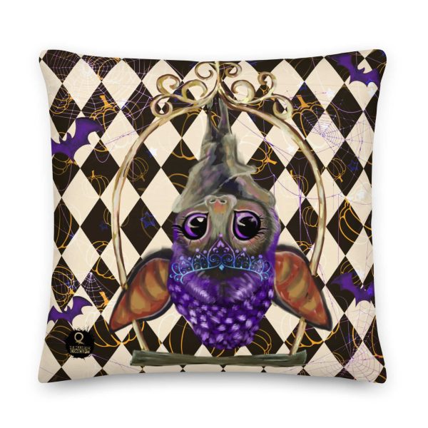 HC Premium Pillow Purple Royal Bat