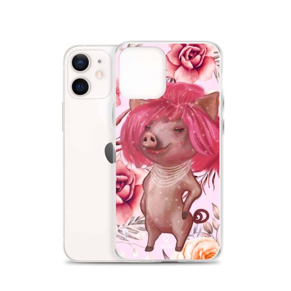 HC iPhone Case The Pig With Pink Hair - Image 9