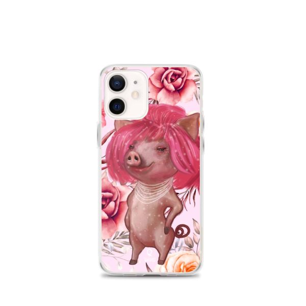 HC iPhone Case The Pig With Pink Hair - Image 10