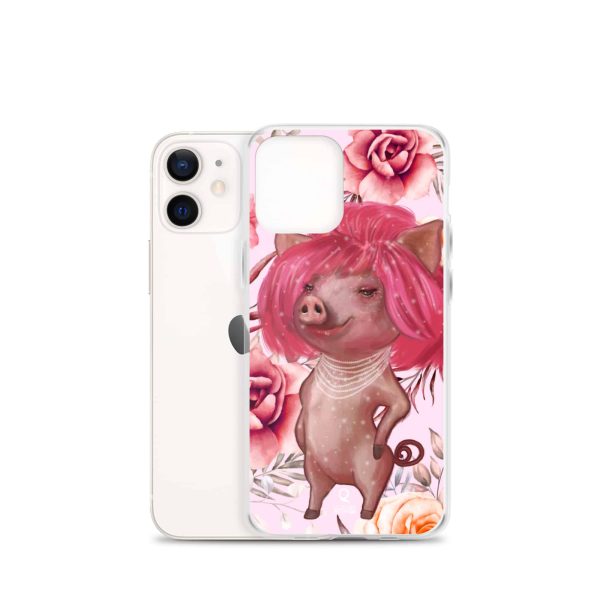 HC iPhone Case The Pig With Pink Hair - Image 11