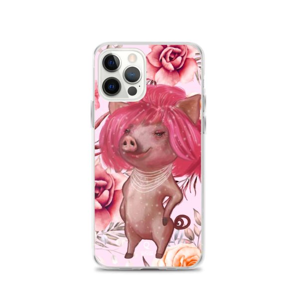 HC iPhone Case The Pig With Pink Hair - Image 12