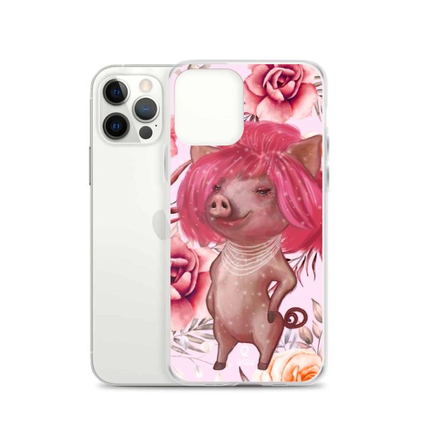 HC iPhone Case The Pig With Pink Hair - Image 13