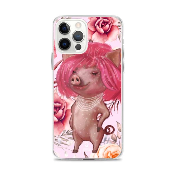 HC iPhone Case The Pig With Pink Hair - Image 14