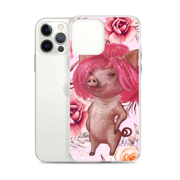 HC iPhone Case The Pig With Pink Hair - Image 15