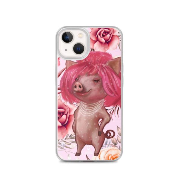 HC iPhone Case The Pig With Pink Hair - Image 25