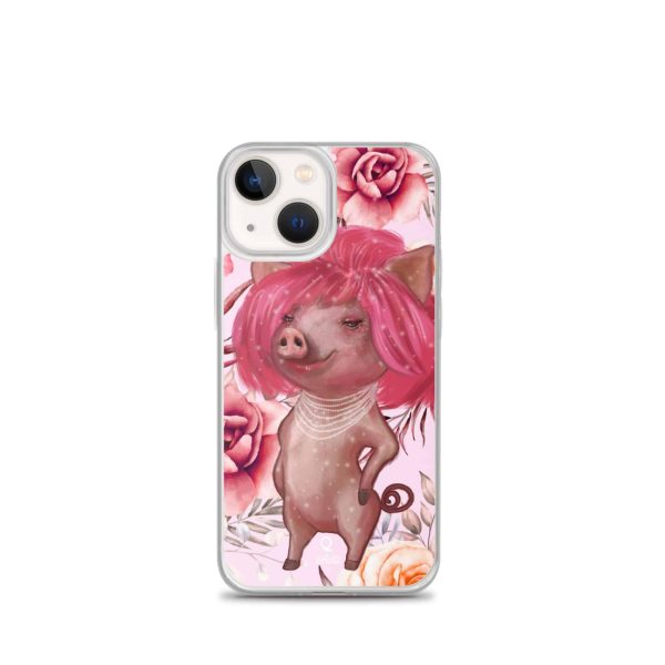 HC iPhone Case The Pig With Pink Hair - Image 20