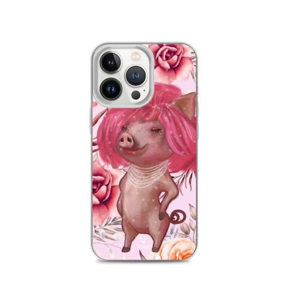 HC iPhone Case The Pig With Pink Hair - Image 23