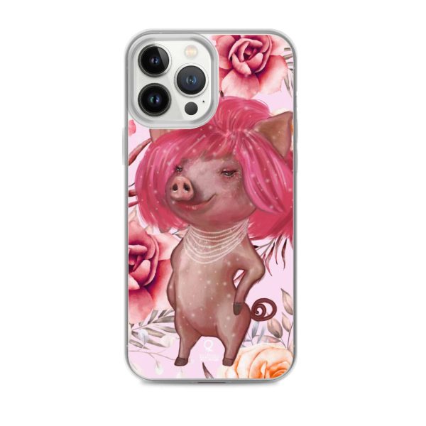 HC iPhone Case The Pig With Pink Hair