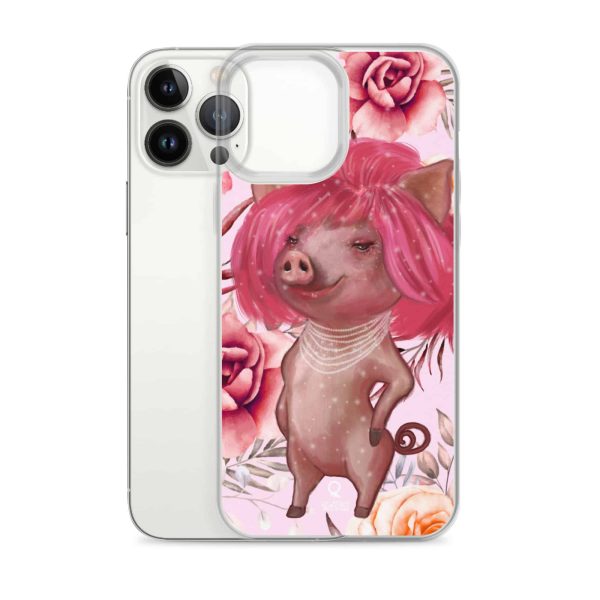 HC iPhone Case The Pig With Pink Hair - Image 22