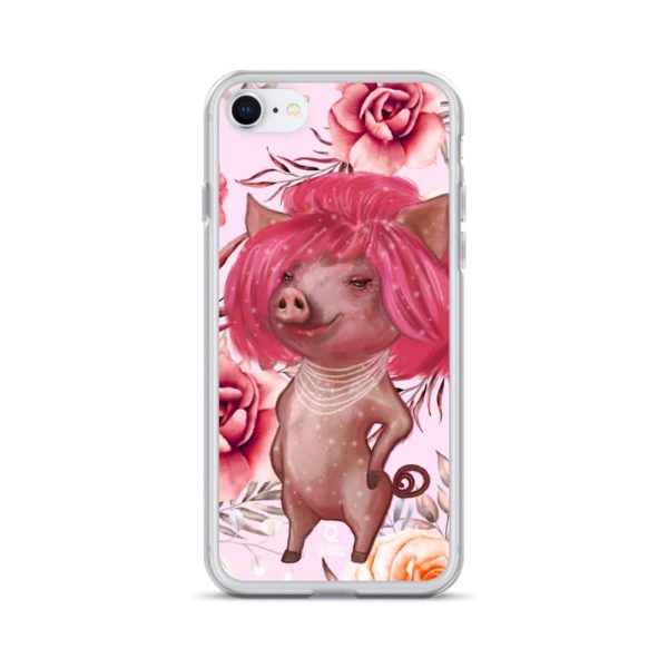 HC iPhone Case The Pig With Pink Hair - Image 18