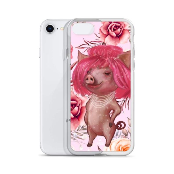 HC iPhone Case The Pig With Pink Hair - Image 19