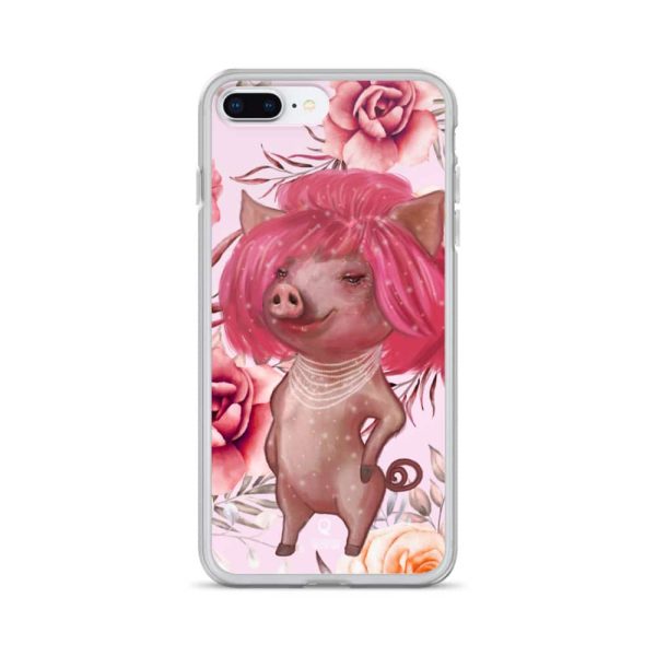 HC iPhone Case The Pig With Pink Hair - Image 16