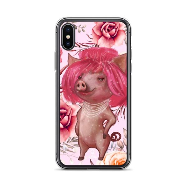 HC iPhone Case The Pig With Pink Hair - Image 29