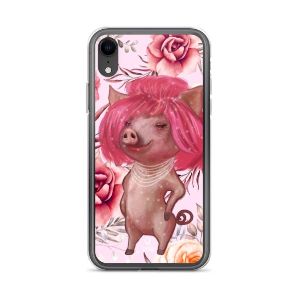 HC iPhone Case The Pig With Pink Hair - Image 33