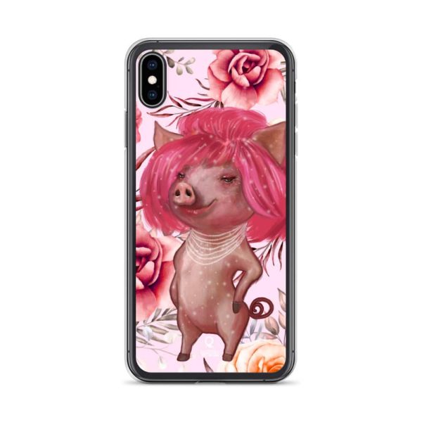 HC iPhone Case The Pig With Pink Hair - Image 37