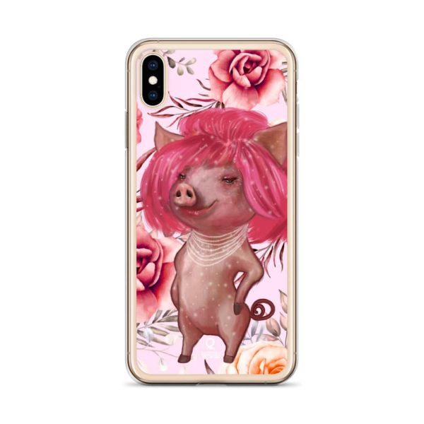 HC iPhone Case The Pig With Pink Hair - Image 39